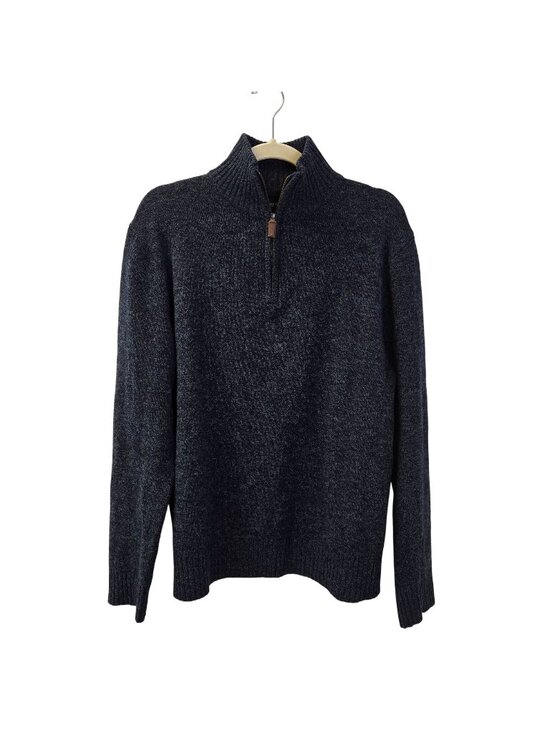 J. Crew Other - J. Crew Factory 100% Lambswool Quarter Zip Heathered Sweater Size Large